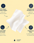 Snugz Gentle Wipes 12-pack