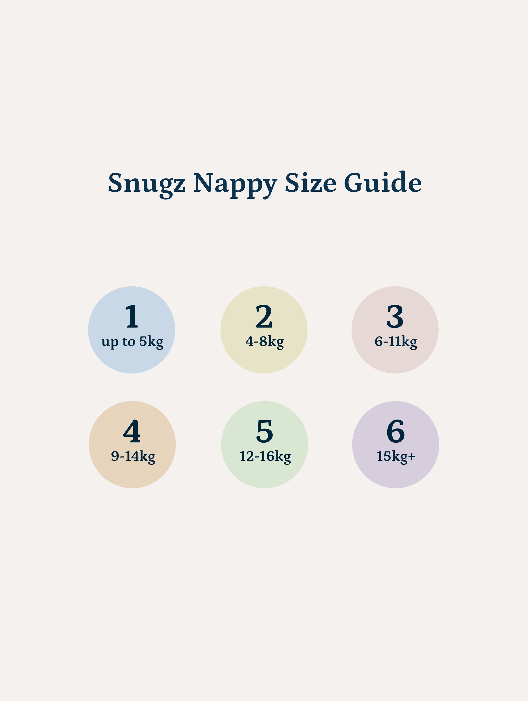 Snugz Premium Nappies - Single Pack