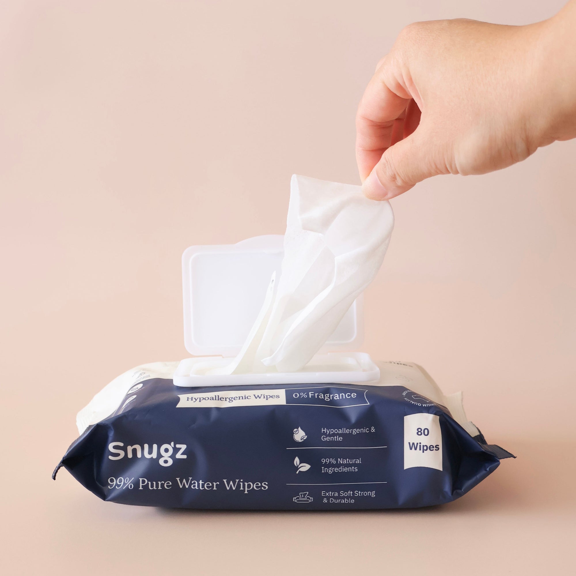Snugz Gentle Wipes 12-pack